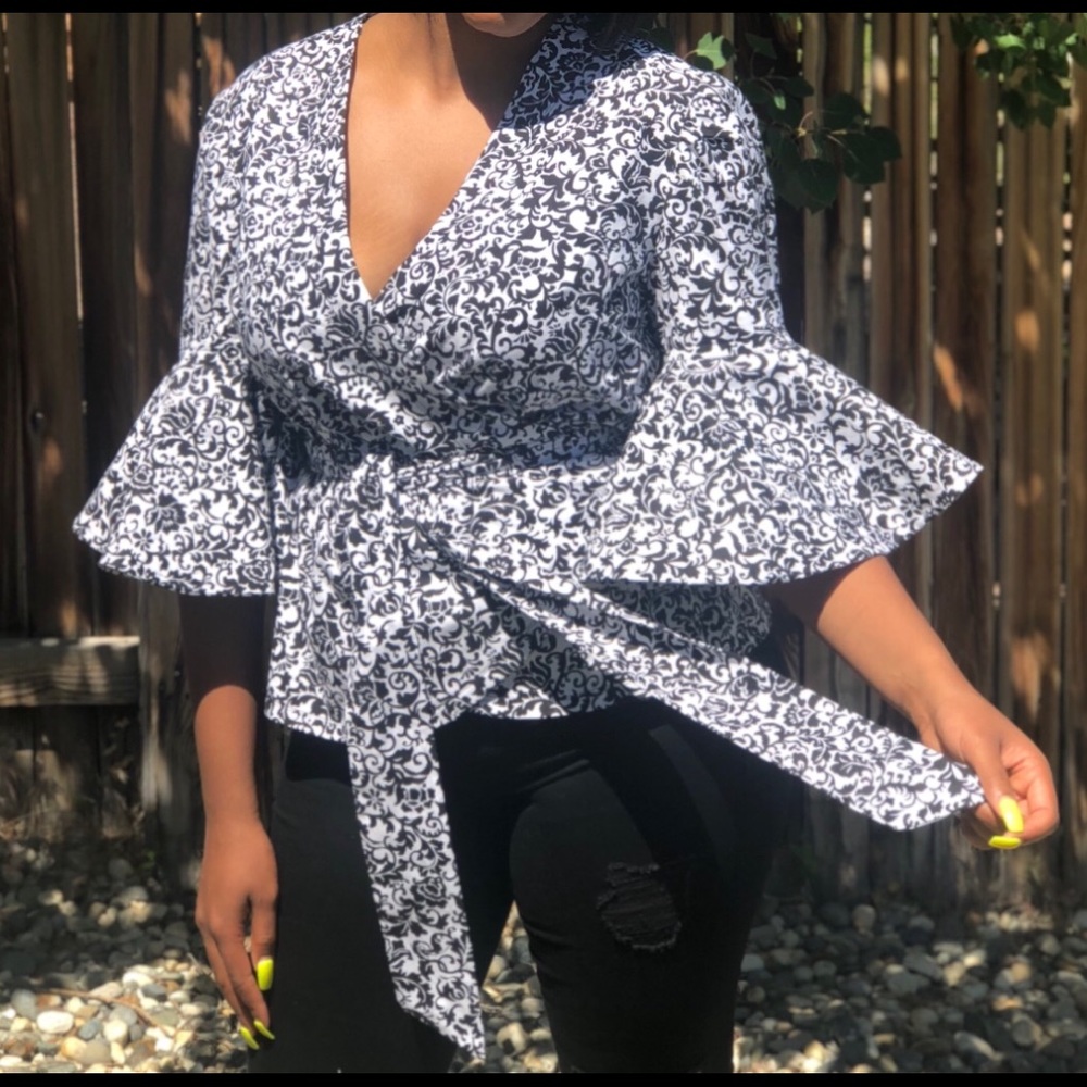 Friday Figure Frenzy blouse